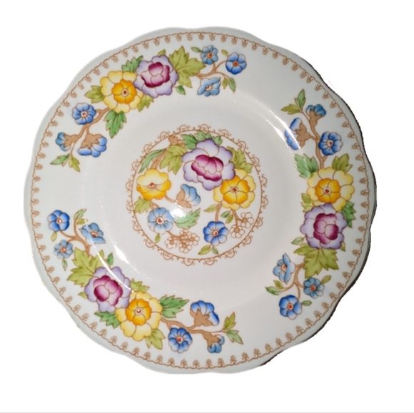 Rare Royal Albert (Old Cathay Pattern) Bone China - 10 pieces - Picture 3 of 4